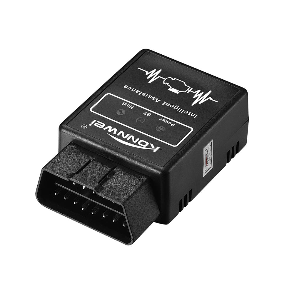 Original KONNWEI KW912 Bluetooth Obd2 v1.5 Scanner Car Diagnostic Tool Code Reader Scan OBD2 Automotive Car Obd2 Tools
