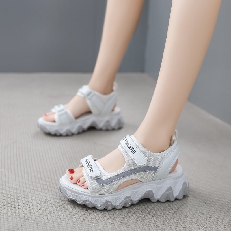 2022 Women&#39;s Platform Wedge Sandals Outdoor Casual Sports Sandals Summer Comfort All-match Girls Casual Open Toe Shoes