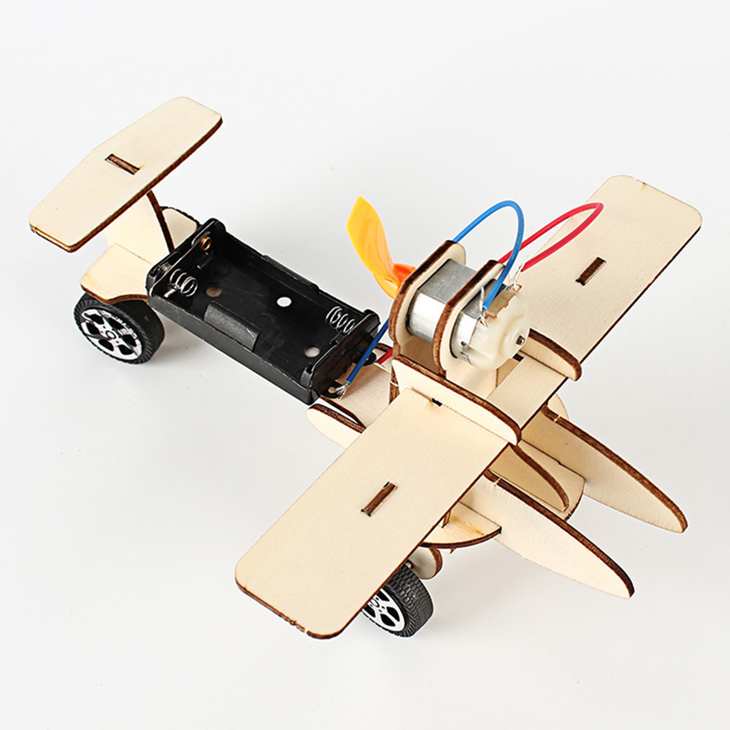 Kinder Kinder Diy Elektrische Holz Racing Auto Montiert Puzzles Wissenschaftliche Experiment Pädagogisches Jungen Mädchen Frühe Lernen Spielzeug