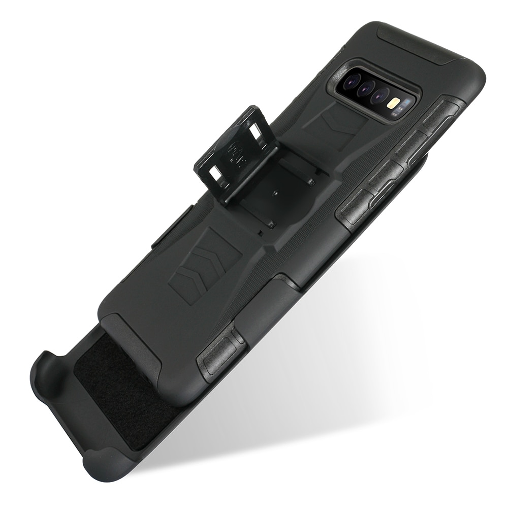 Fundas duras de teléfono a prueba de golpes para Samsung Galaxy S7/S5/S6/S7 Edge S8 S9 10, funda resistente con Clip para cinturón de impacto