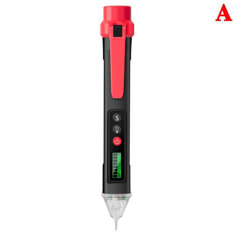 Digitale Ac/Dc Spanning Detectoren Analoge Voltmeter Pen Intelligente Spanning Geen Contact Pen Tester Meter 12-1000V volt Pen Pen Cur