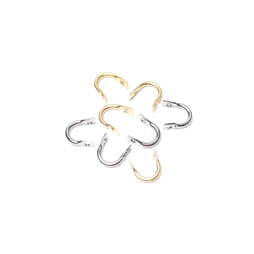 50 Pcs -Spin Clevises Spinner Spin Messing Diy Spinner Aas Spinner Vissen Lokt Accessoires Clevis Visgerei