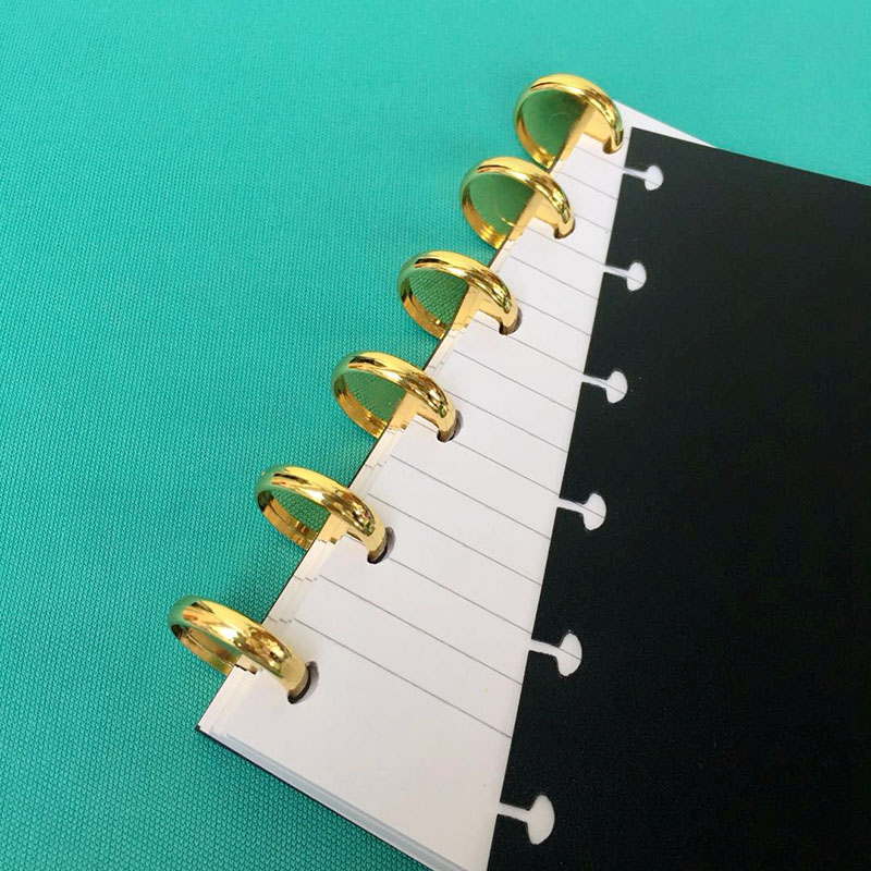 6Pcs Plastic Schijf Notebook Paddestoel Gat Knop Accessoires Hand Boek Binding Ring Losse Blad Gesp