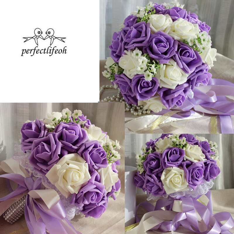 perfectlifeoh Bridal Bouquet for Wedding flower wedding bouquet Wedding Bouquets