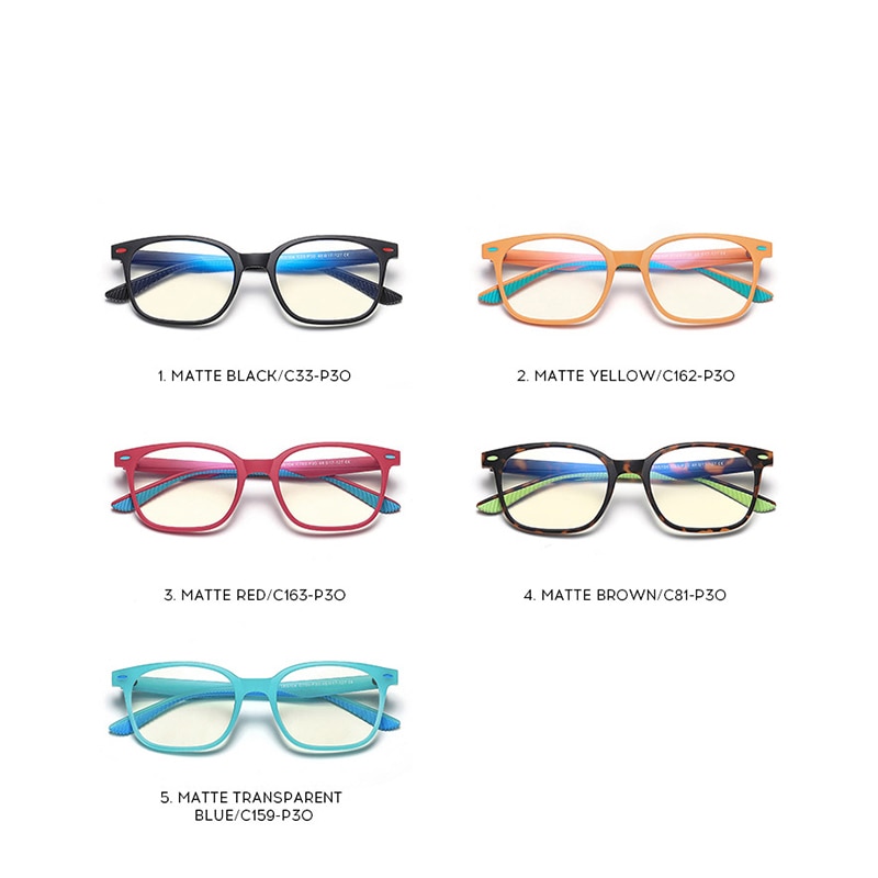 TR90 Anti blue light blocking radiation glasses for children kids boy girl computer gaming glasses bluelight eyeglasses frame