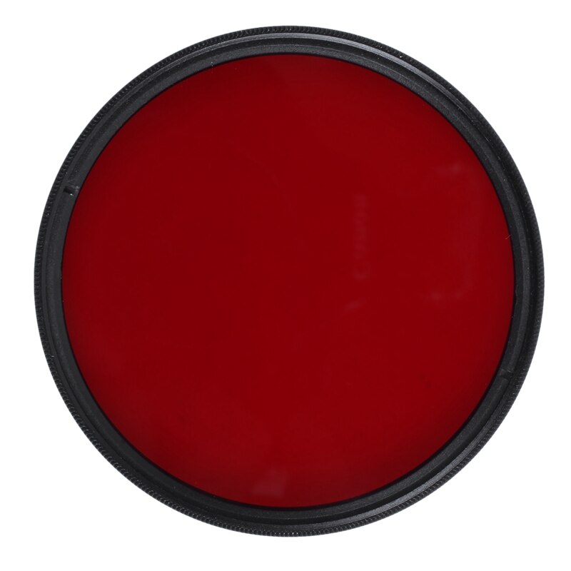 Filtre rouge complet de 67mm, lentille de caméra filetée par filtre de 67 mm: Default Title