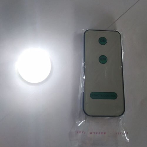 1Pc Onderwater Twist Rgb Led Submersible Floralytes Afstandsbediening Waterdicht Kaars Thee Lights Wedding Xmas Party Lampen: Cold White