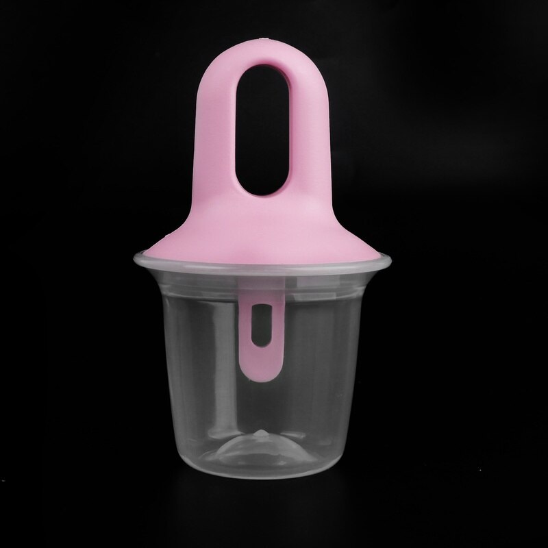 Summer Frozen Ice Cream Mold Juice Popsicle Maker Mould DIY Homemade Dessert Freezer Fruit Juice Ice Pop Maker Mold: pink
