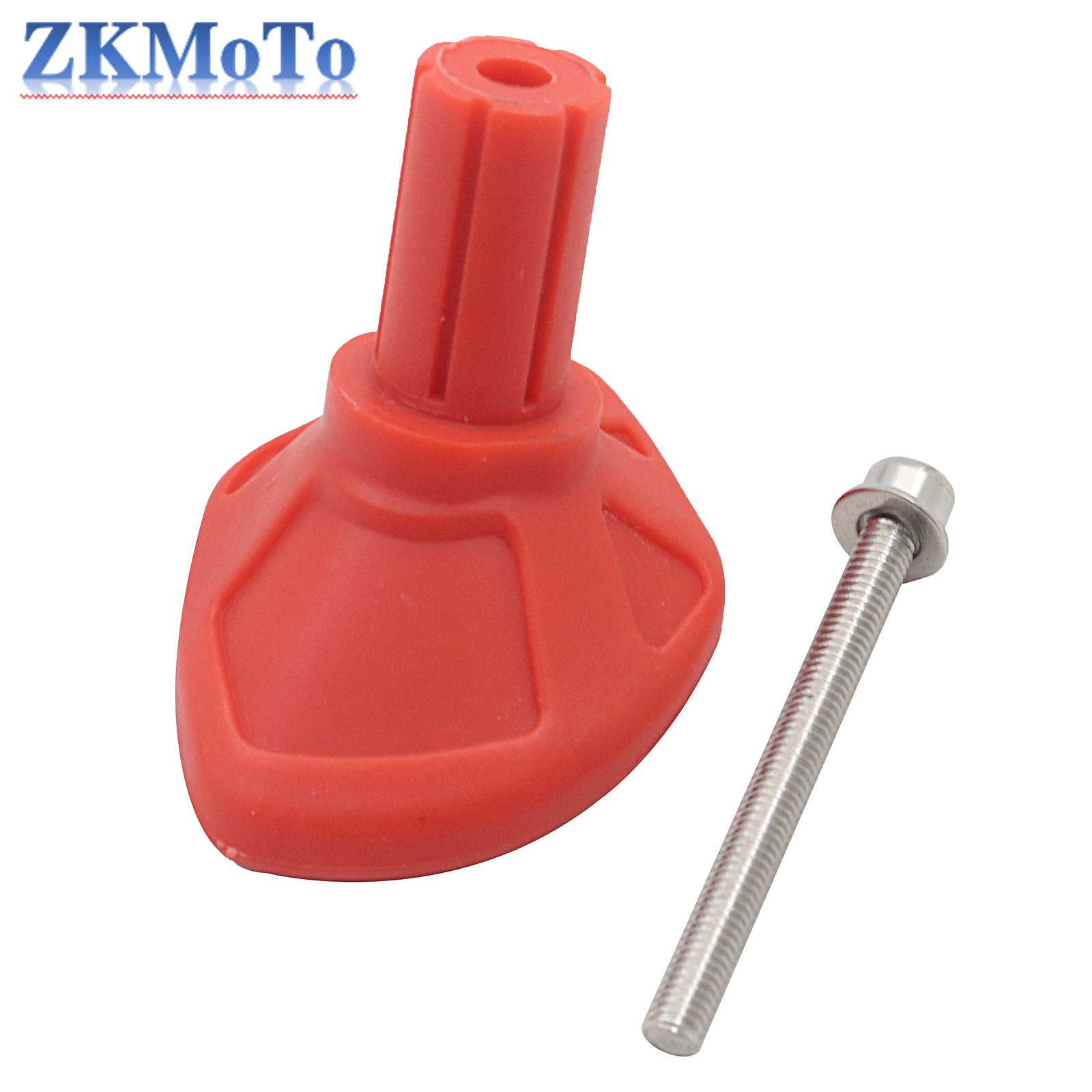 Motorrad abs Kunststoff Seitenst änder trete Stand Basis Fuß passend für 2023 xc exc xcw xcf: Orange