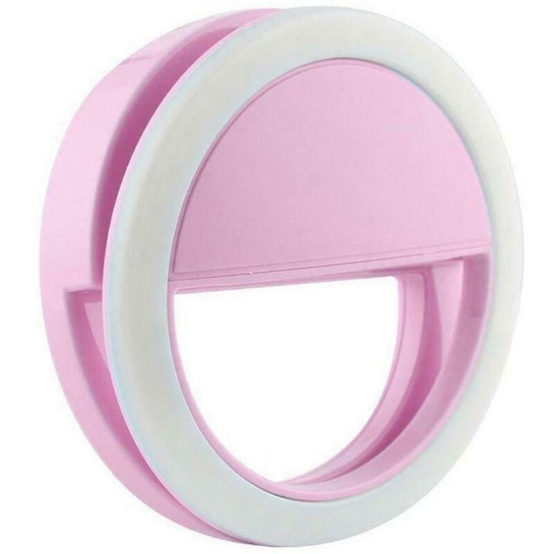 Foco Anillo Aro De Luz Led Aros Para Hacer Tik Tok Tripode Ring Light Selfie Movil Lo Mas Vendido Para Celular Fotos Selfie: Pink