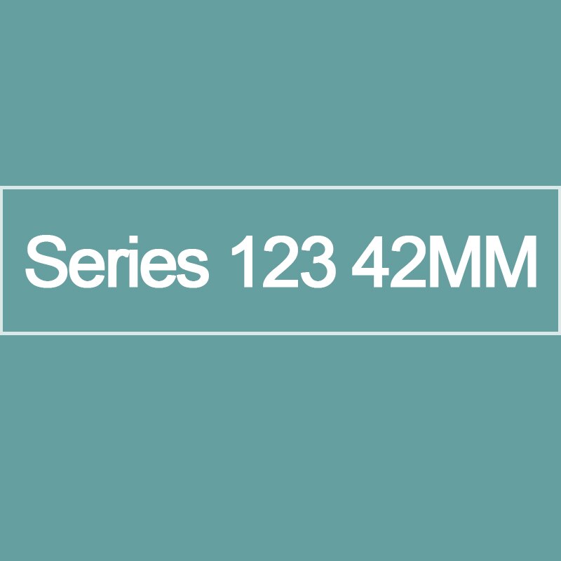 Skärmskydd klar hel skyddsfilm för iwatch 4 5 6 se 40mm 44mm ej härdat glas för apple watch 3 2 1 38mm 42mm: Serie 123 42mm / 1 st