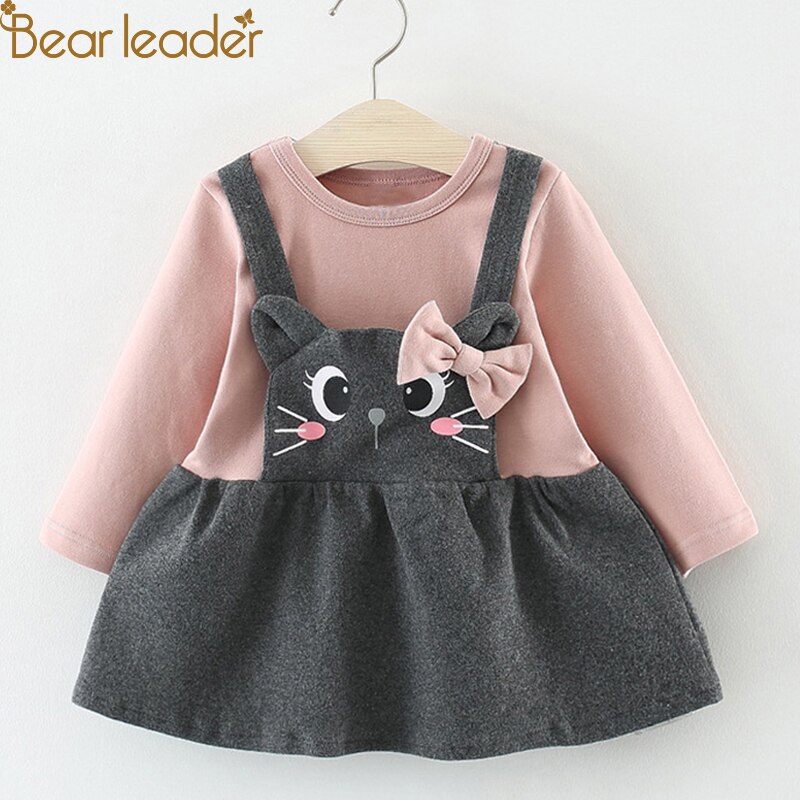 Bear Leader Meisjes Jassen Nieuw Winter Kids Baby Jas Cartoon Giraffe Zachte Katoen Kinderen Meisjes Outfits Kids Baby Kleding