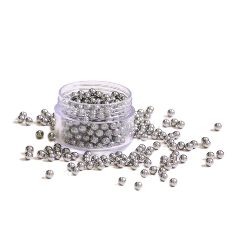 Bola de limpieza decantadora de vino, botella de vidrio de acero inoxidable, Pellets de limpieza, decantador de cuentas, taza, cepillado, accesorios de barra, 3-4mm