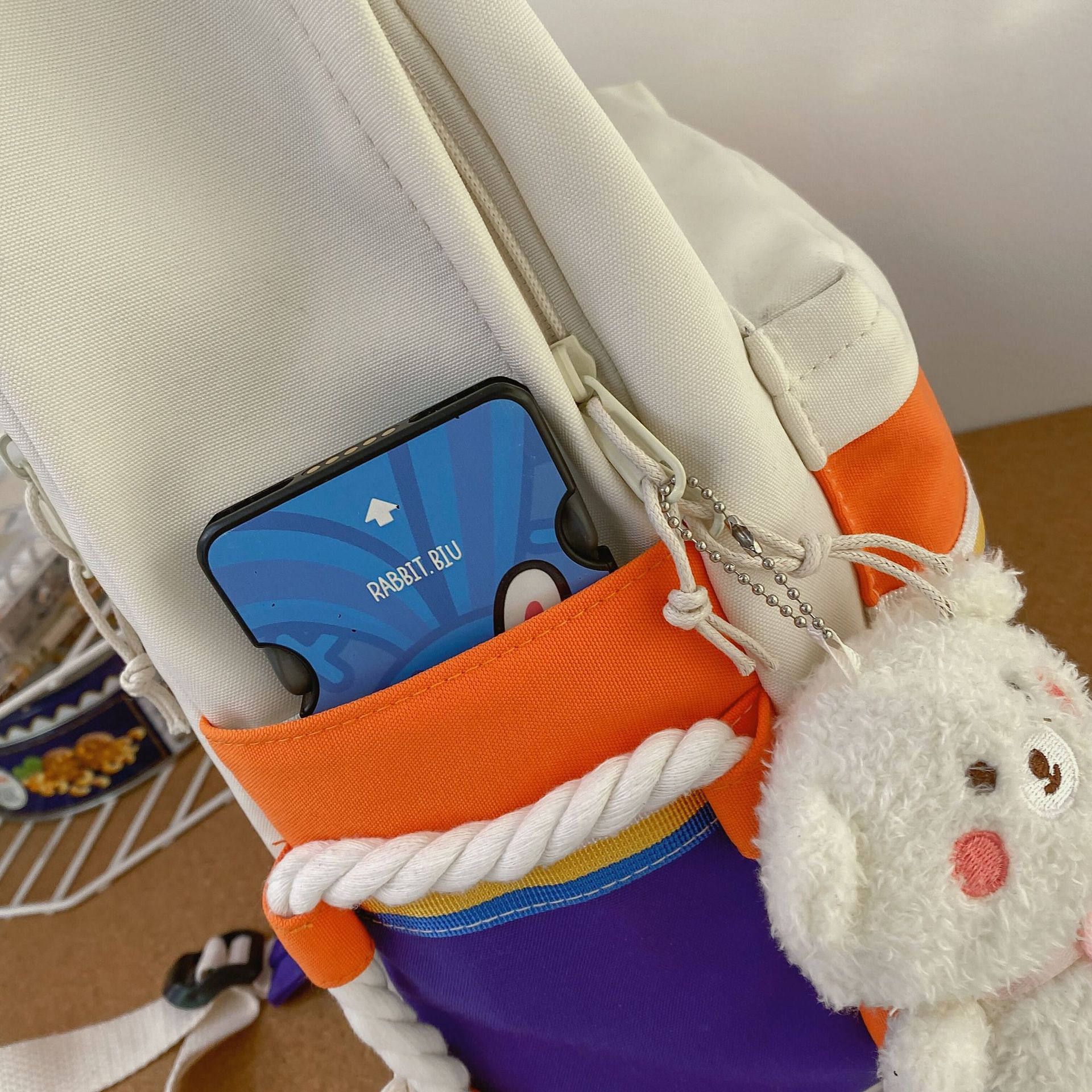 Schultaschen für Teenager-mädchen, Rucksack für sterben hoch Schule, damen-schultasche Ich bin Patchwork-stil, koreanischer freizeitstil , 2022