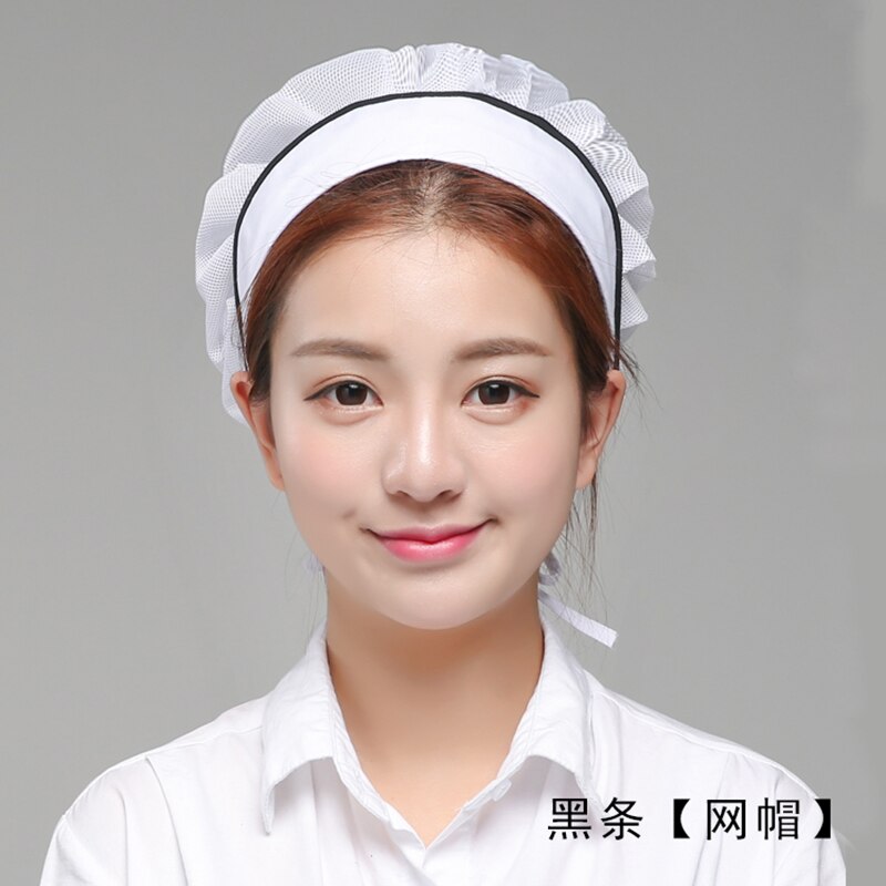 Adjustable Mesh Caps Cafe Bar Kitchen Restaurant Hotel Bakery Waiter Workwear Hat Men Women Breathable Working Caps Chef Uniform: 12