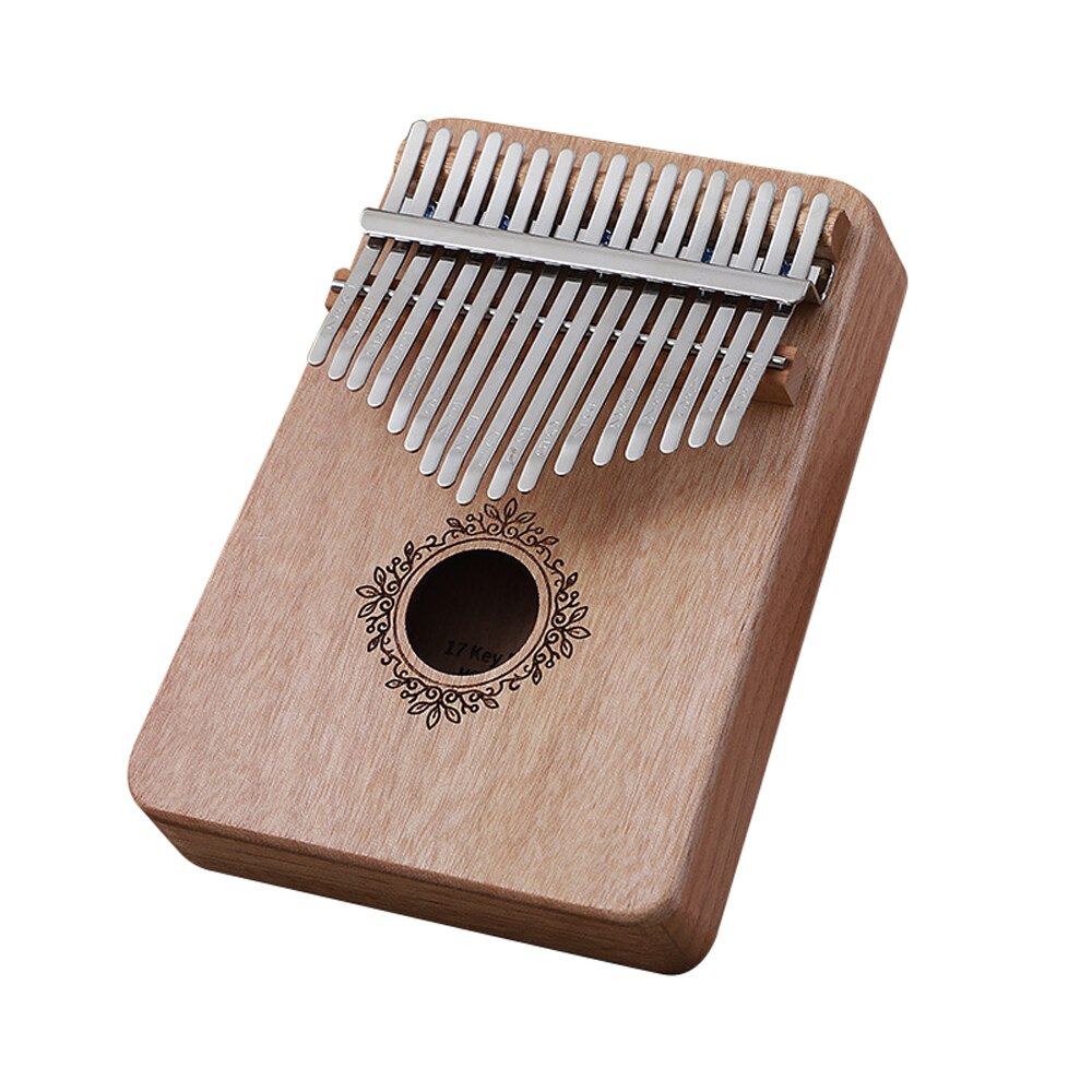 Kalimba de 17 teclas, Piano de pulgar africano, instrumento Musical portátil de madera: Style 5
