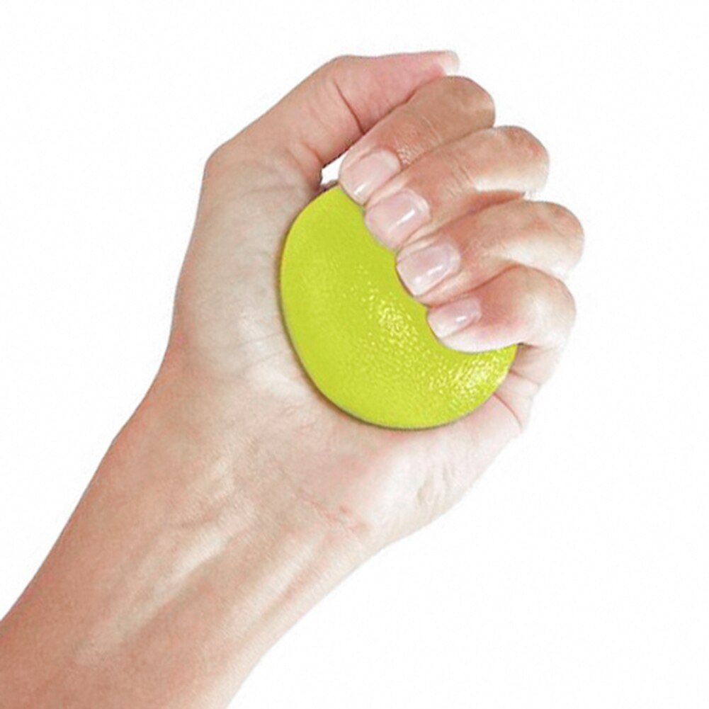 3Pcs Silicone Hand Grip Strength Trainer Stress Relief Therapy Squeeze Ball for Muscle Recovery Hand Gripper Trainer