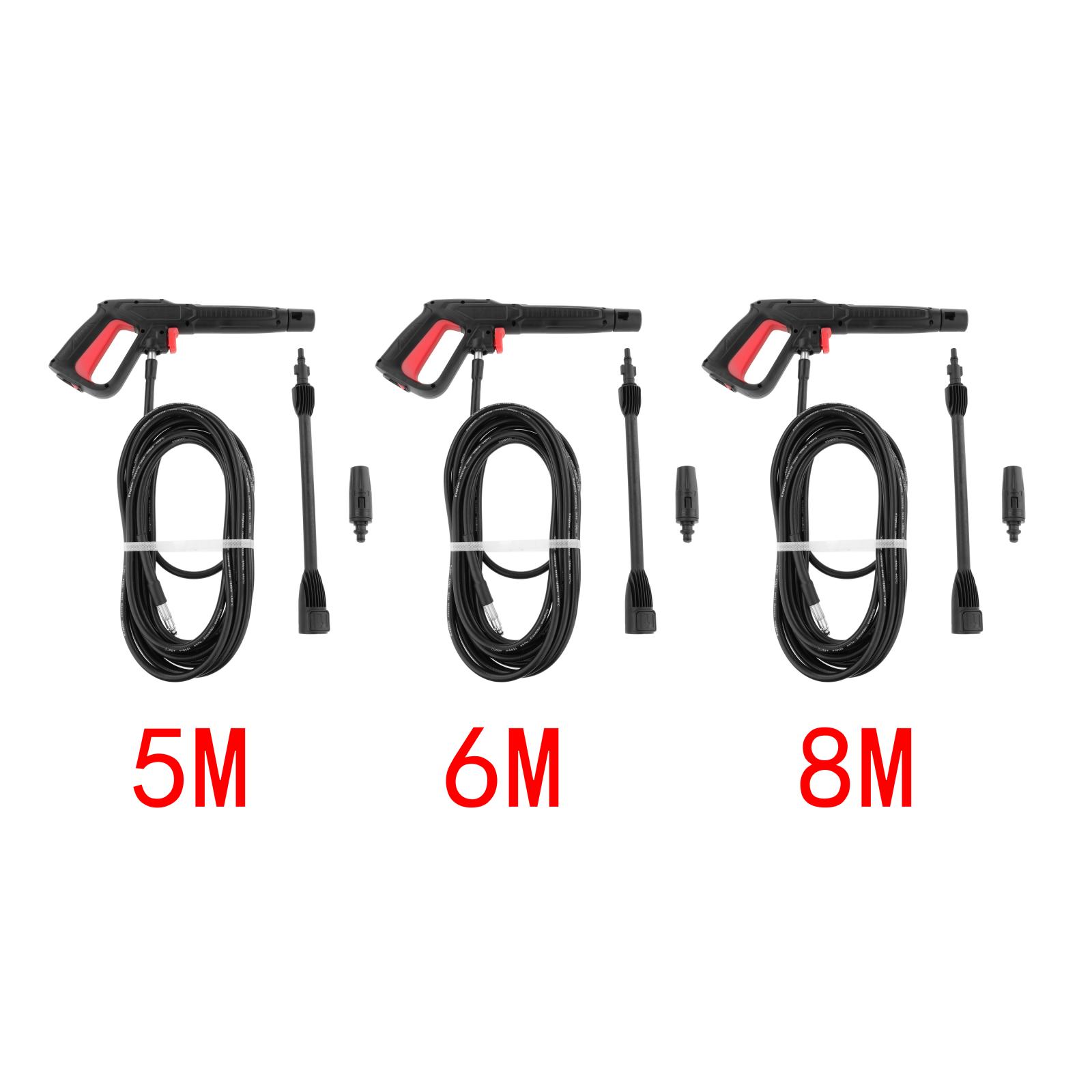 Pressure Washer Foam Wand Quick Release Nozzle Spray Gun with Hose for Bosch AQT Car Ground Floor Wall Cleaning Tool