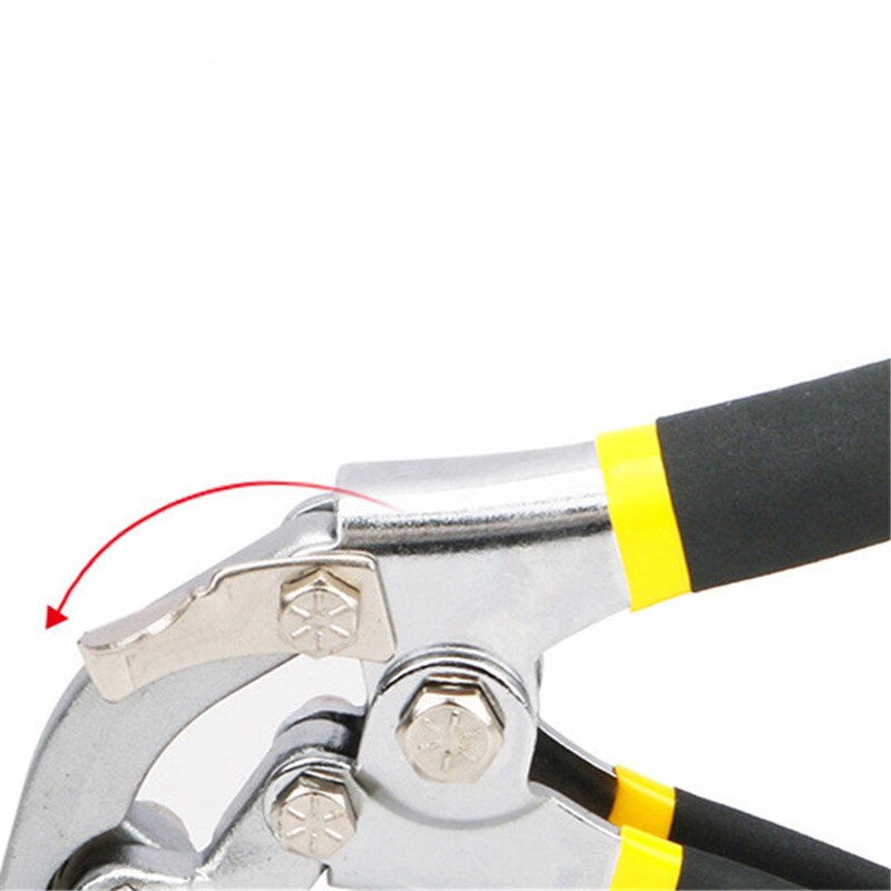 Sheet Metal Bending Pliers Hand Seamer Wide Jaw Straight 75mm/Elbow 150mm/Straight 75mm Tools For Welding Clamps