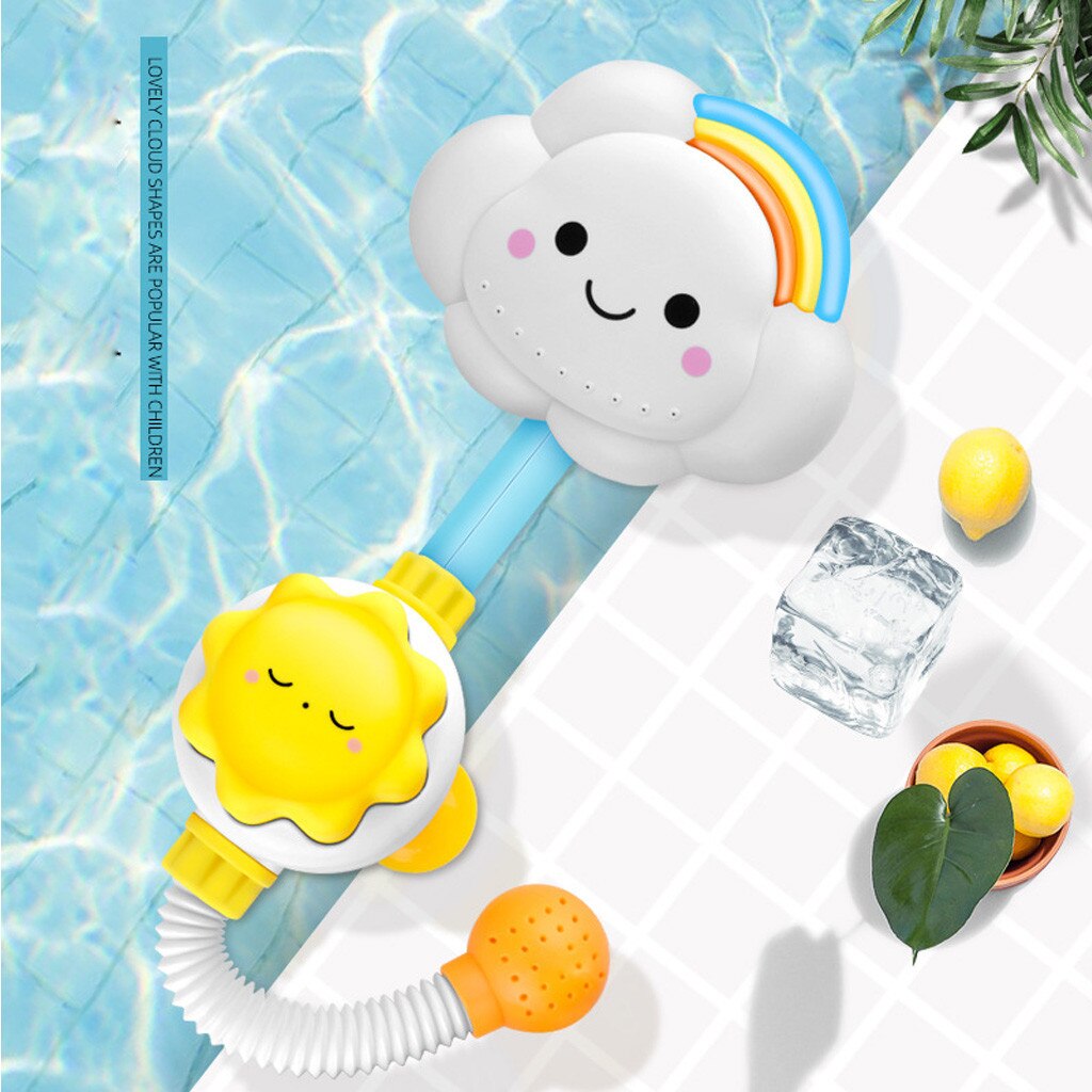 Bad Speelgoed Voor Kids Baby Water Game Wolken Model Kraan Douche Waternevel Speelgoed Voor Kinderen Spuitende Sprinkler Badkamer Baby speelgoed