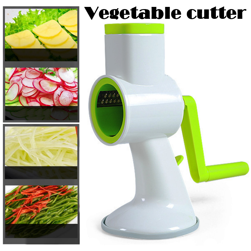 Mandoline Slicer Vegetable Cutter Manual Potato Julienne Carrot Slicer Cheese Grater Stainless Steel Blades