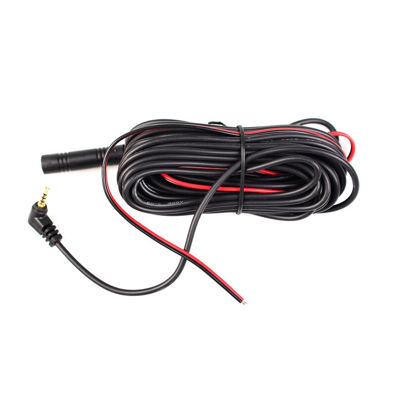 iautoGo Video Cable For DVR Mirror DVR 6M 10M 15M 2.5mm Jack Male To 4 Pin/ 5 Pin Video Extension Cable For DVR Camera