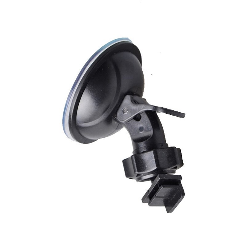 Soporte Ventosa Parabrisas Para Cámara Coche - Giratorio 360°, 5 Adaptadores, Negro
