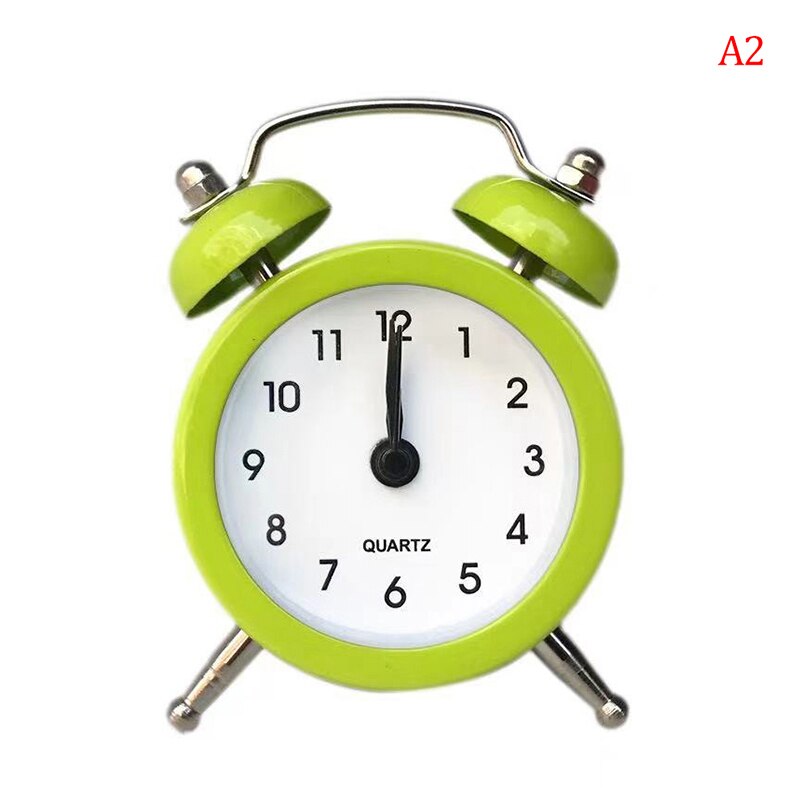 Bedside small alarm clock mini digital pointer student desktop alarm clock: 2
