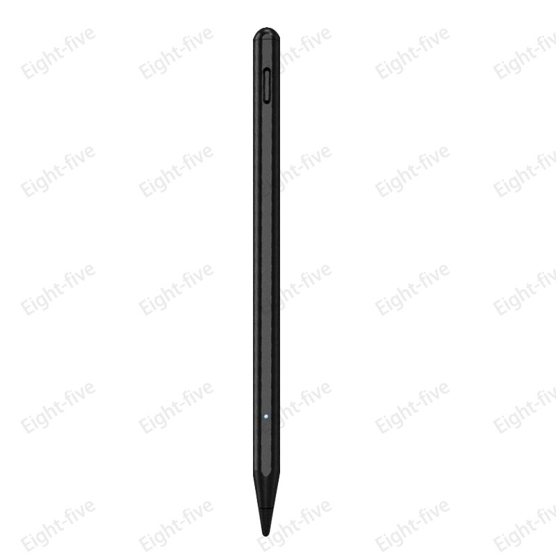 Función de rechazo de Palma con sensor de inclinación, para lápiz Apple 2 1, iPad Pro stylus, iPad Pro 11, 12,9, , 10,2, , 10,5, Air 3: Black touch