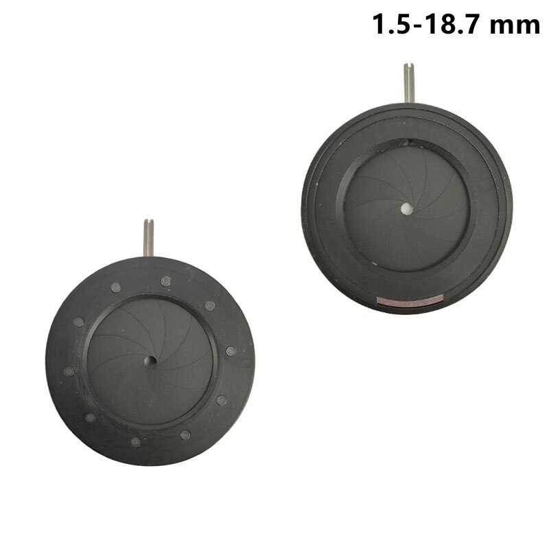Metalen Zoom Optische Iris Diafragma Diafragma Condensator Digitale Camera Microscoop Adapter Microscoop Accessoires Voor Camera Lens