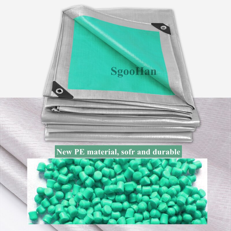 Canopys para camiones de 0,32mm PE, lona impermeable para jardín, toldo para exteriores, tela de sombreado para acampar, hoja de tierra, tela impermeable