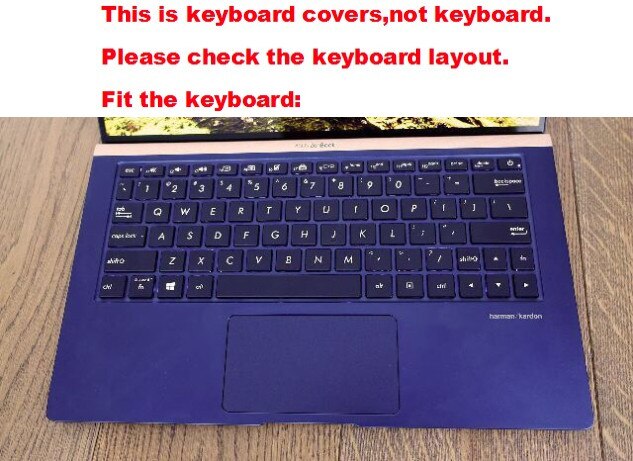 Clear Tpu Keyboard Cover Voor Asus Zenbook 13 14 UX433FA UX433F UX433 UX433FN UX434F UX434 UX333FA UX333FN UX333F UX390UA UX390: UX333F UX333