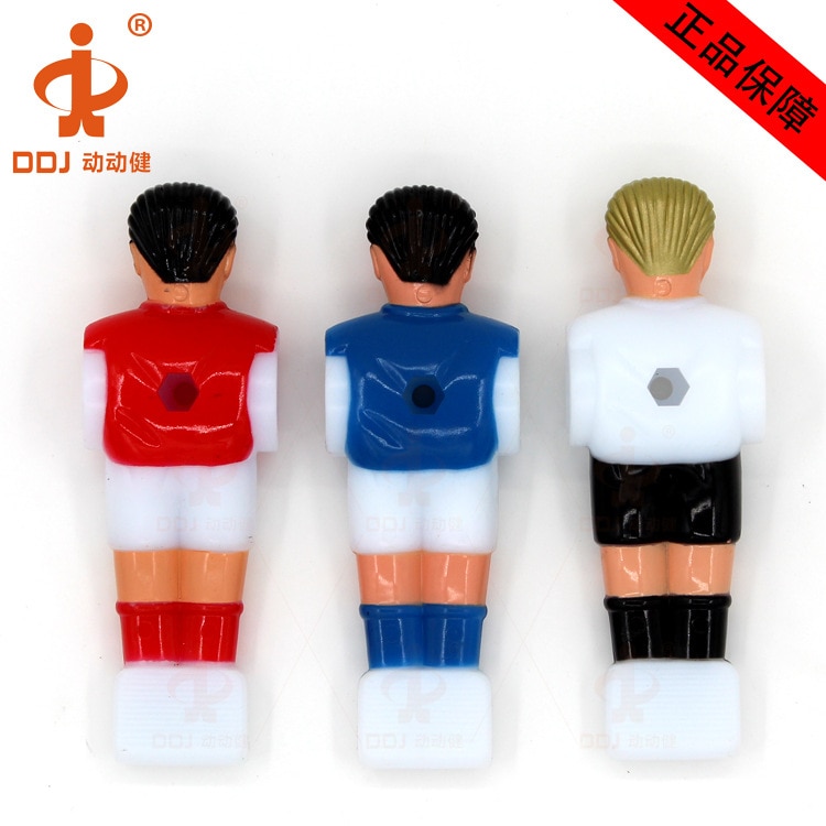 11 teile/satz Mini TischfußBall Spiele FußBall maschine puppe Spielzeug FußBall Tisch Spieler Kunststoff Kicker Tisch FußBall Spieler (16mm)