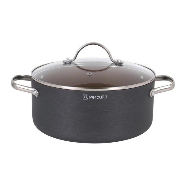 Braadpan met deksel Percutti rvs