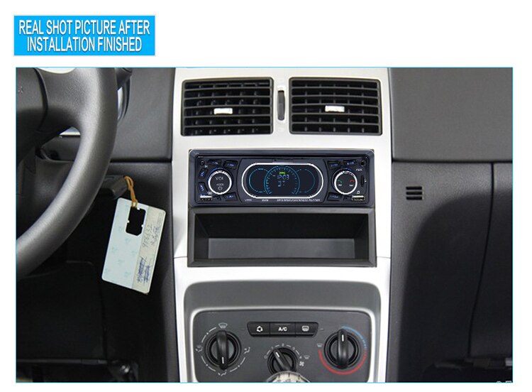 Lecteur MP3 WMA stéréo, double écran LCD, Bluetooth automatique, Audio AUX, Radio FM, Port de Charge USB