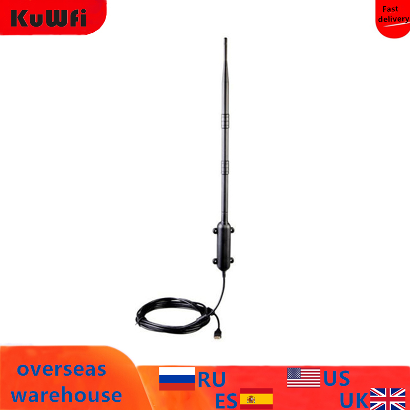 High Power Outdoor WiFi Antenne 150Mbps USB Wireless Wifi Adapter 1KM Entfernung Verstärker Omni-directional Drahtlose Netzwerk karte