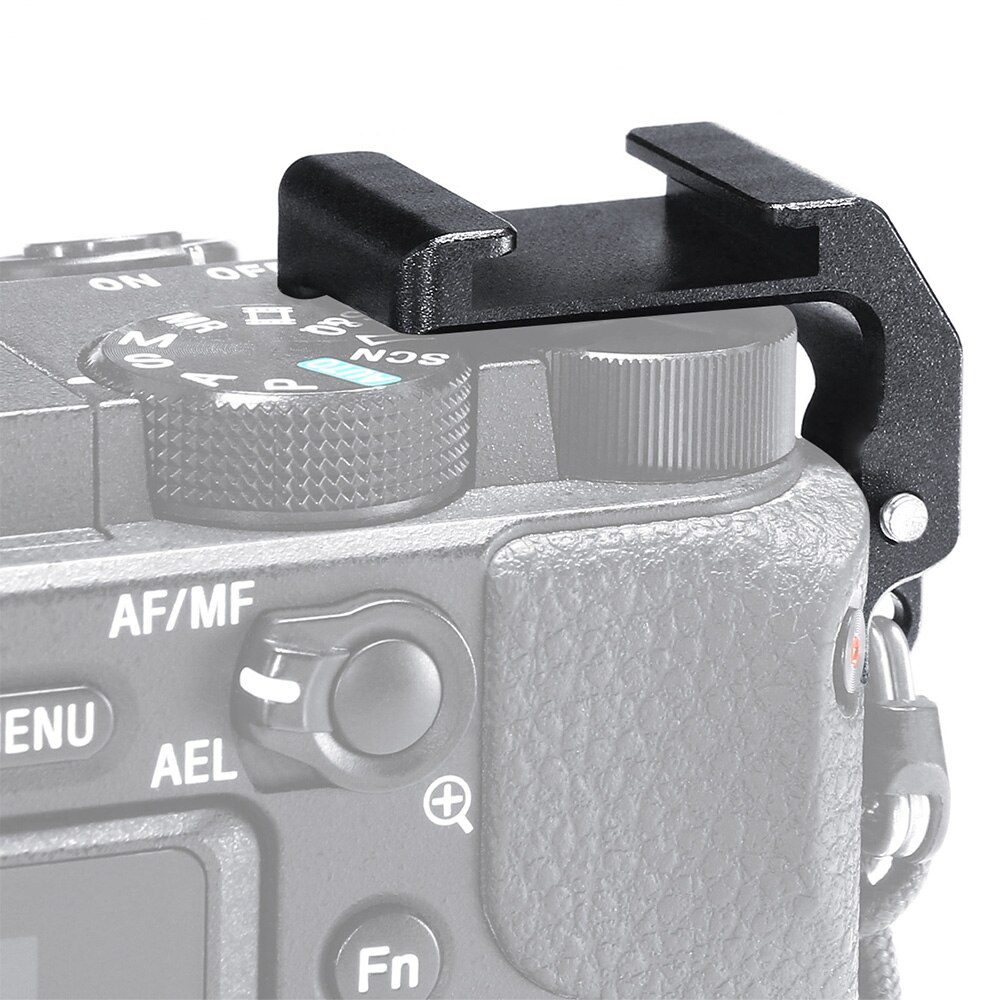 UURig telecamera convertitore Adattatore di Montaggio per la Luce del portato Microfono di Espansione Compatibile per Sony A6400 Accessori Fotografia in studio