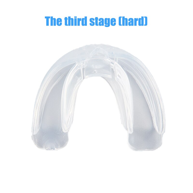 Corrector de dientes de ortodoncia para adultos, herramientas de silicona para enderezar los dientes tapados, cuidado Dental, 3 fases: Phase III