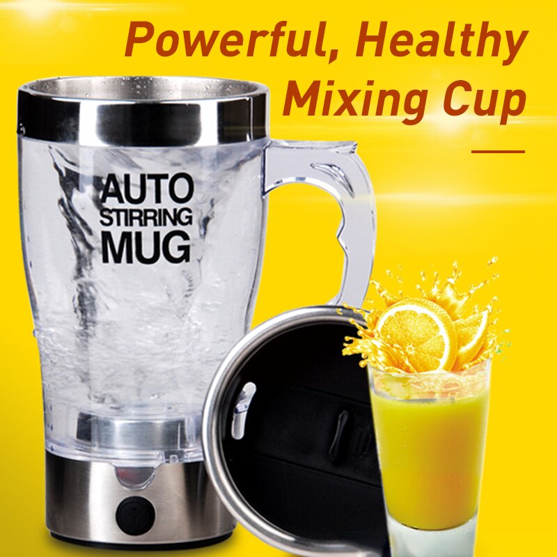Shaker Bottles Electric Stirring Cup Shaker Bottle 350ml Electric Self Mixing Home Office Automatic Self Stirring Coffee Mug Cup