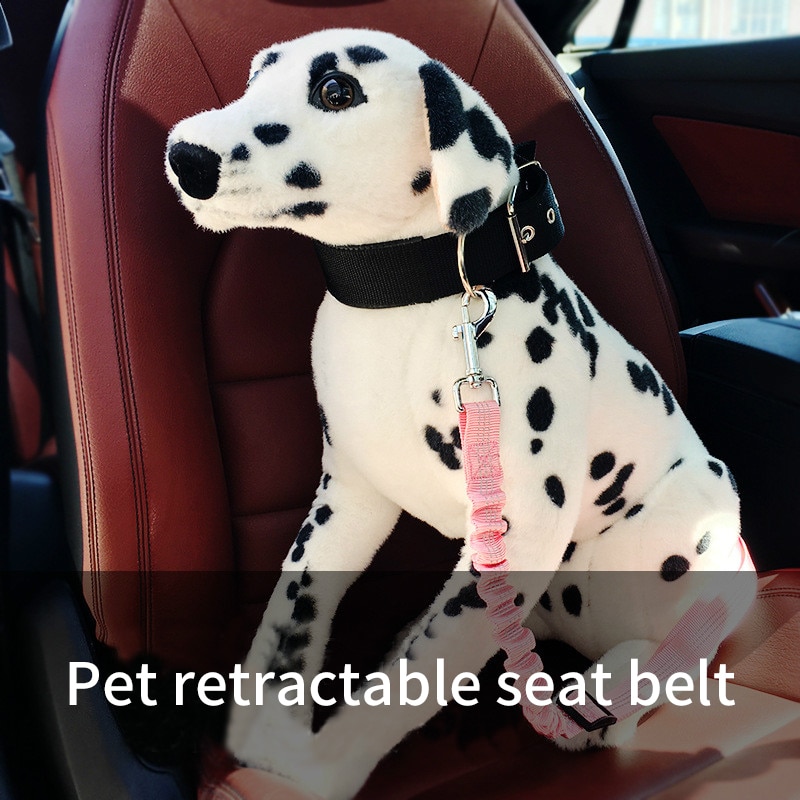 Retractable Pet Hondenlijn Verstelbare Hond Autogordels Riemen Nylon Voertuig Veiligheidsgordel Veiligheid Lead Leash Trekkabel Huisdier Producten