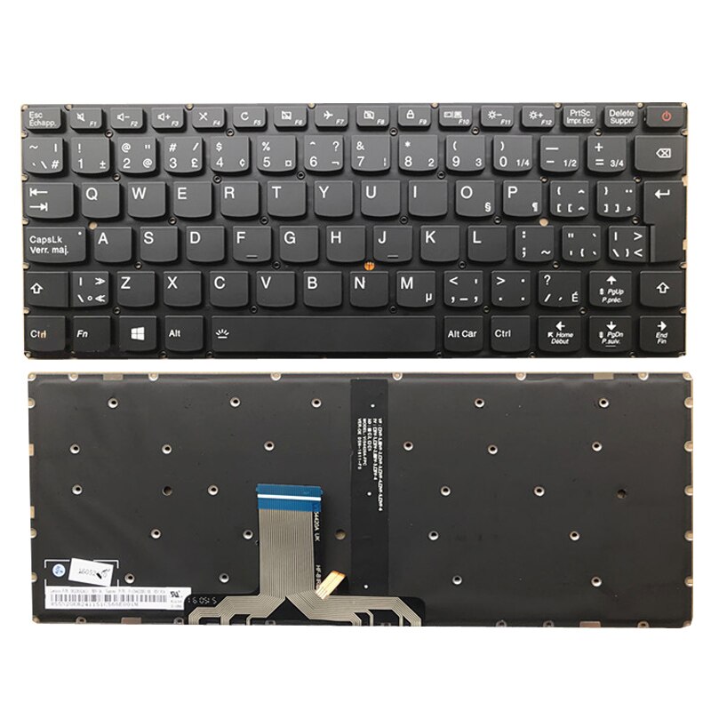 Tastiera Retroilluminata Lenovo IdeaPad 710S-13IKB 710S-13ISK Air 13 Pro - Nuova USA