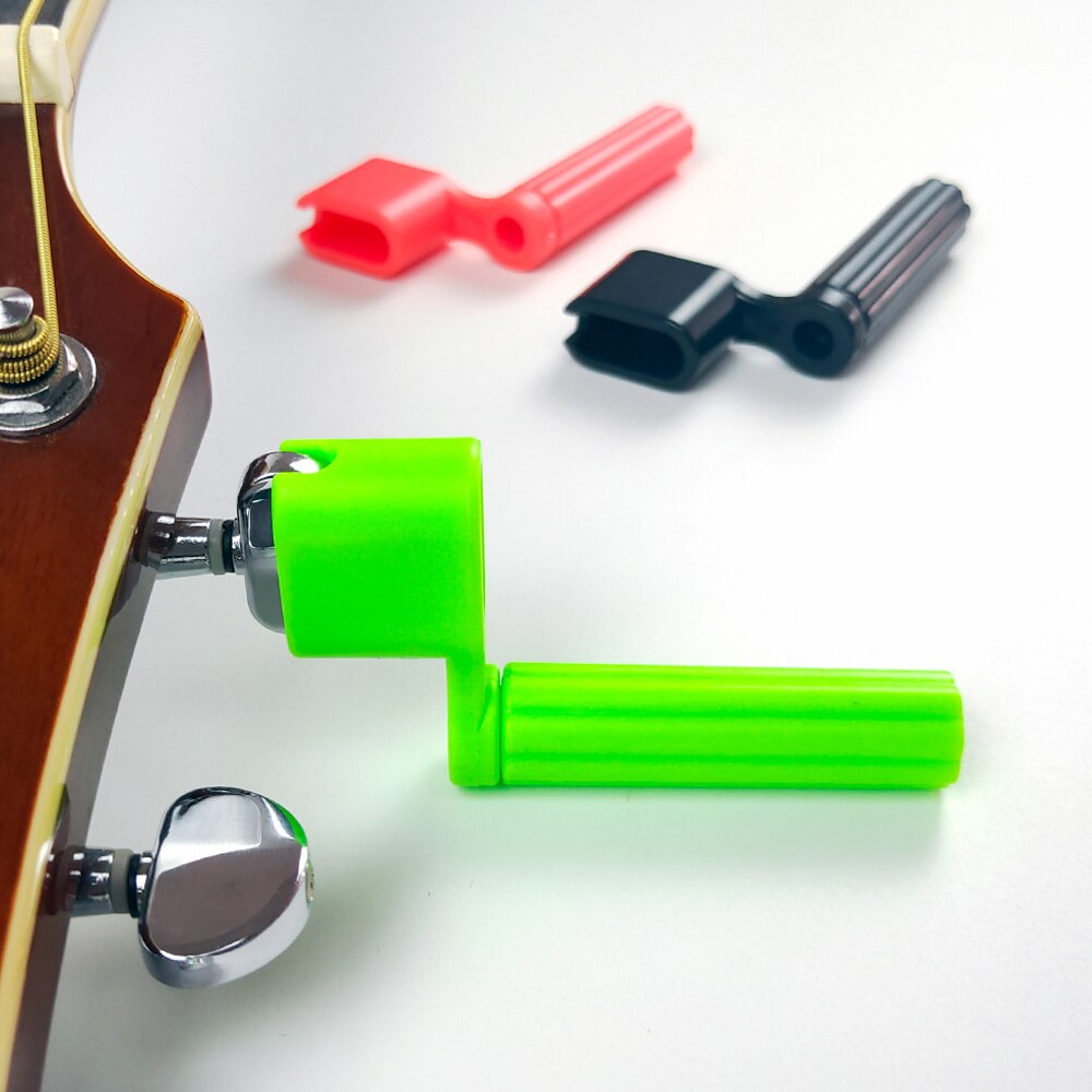 Guitare changeur de cordes enrouleur outil de remplacement pour ukulélé guitare électrique accessoires basse vert