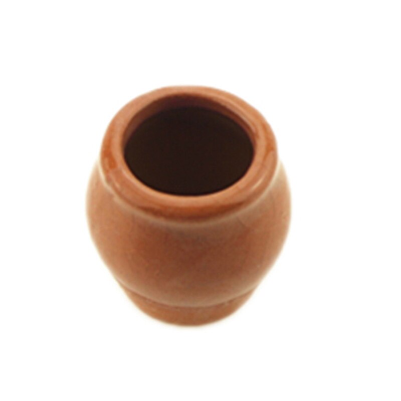 Handgemaakte Poppenhuis Miniatuur Vintage porselein bloempot vaas jar 1:12 schaal