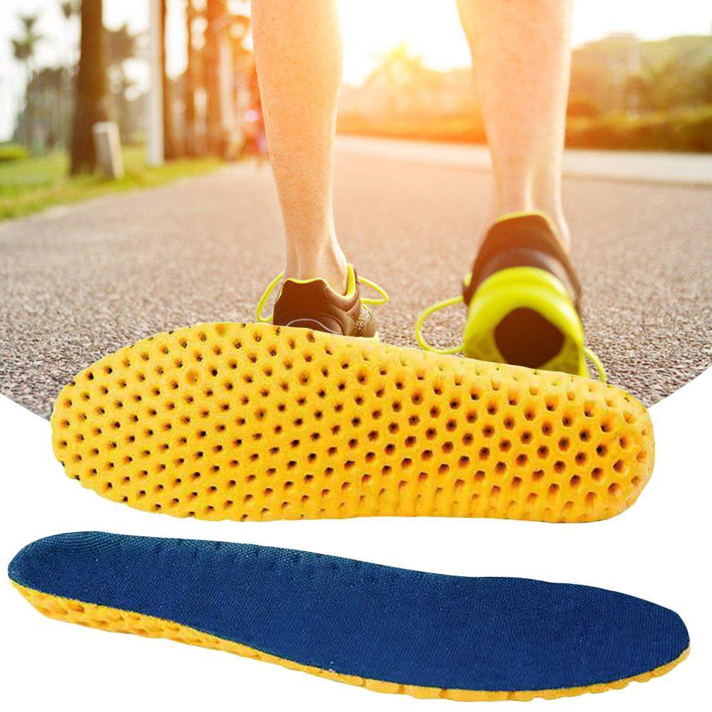 Plantillas ortopédicas de espuma viscoelástica para hombre y mujer, accesorios suaves para calzado, almohadillas para los pies, 1 par