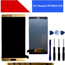 6,8 "para Huawei P8 Max pantalla LCD de pantalla táctil digitalizador Asamblea DAV-703L DAV-713L DAV-701L repuesto para Huawei P8MAX LCD