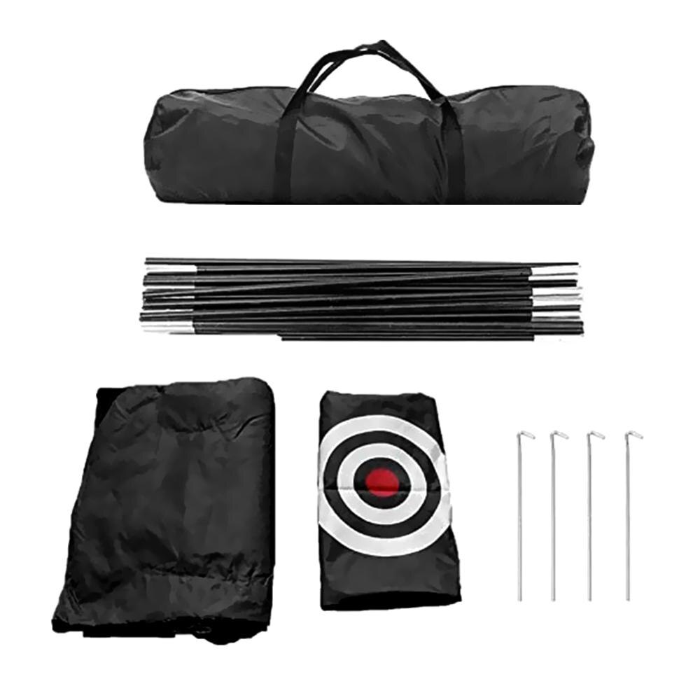 Golf slagnetten trainingshulpmiddelen oefennet golfnetten voor achtertuin driving range chippen met doel draagtas binnen buiten