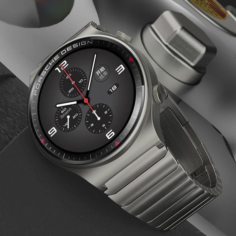 GT2 Metal Strap Stainless Steel Strap 22mm For Huawei Watch GT 2 Pro Original Titanium Grey Metal watchband