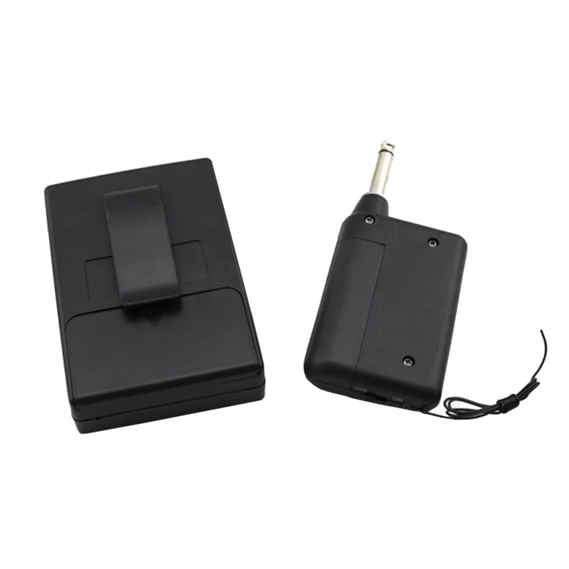 Draadloze microfoon kraag clip-on draagbare lavalier nek microfoon systeem met fm-zender ontvanger revers clip microfoon microfoon