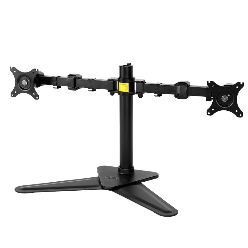 Desktop 10"-30" Dual Monitor Holder Mount Arm Full Motion LED LCD Computer Display Stand Max.Loading 10kgs each head D2D