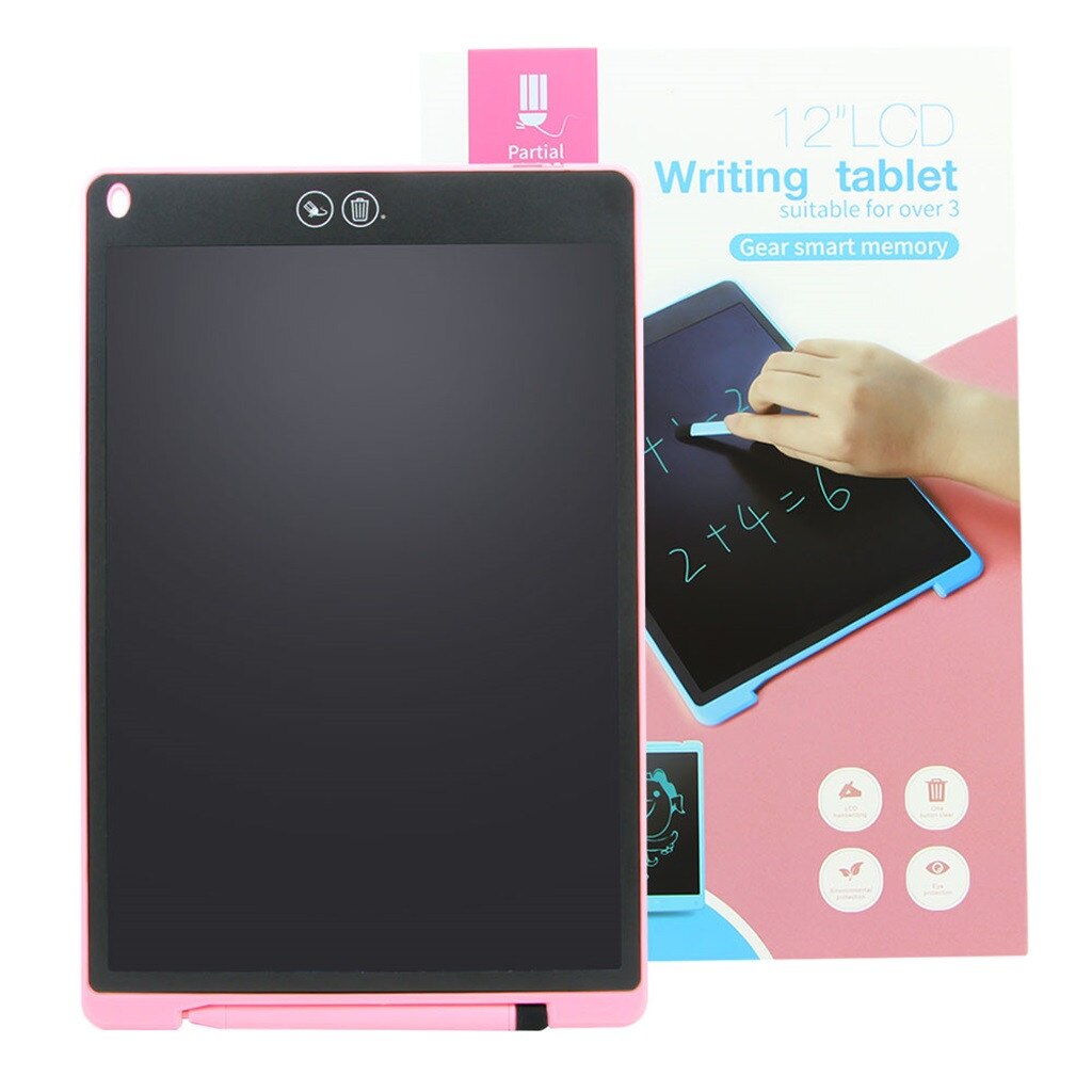 LCD Writing Tablet 12 inch Digital Drawing Electronic Handwriting Pad Message Graphics Board Kids 12inch Writing Board